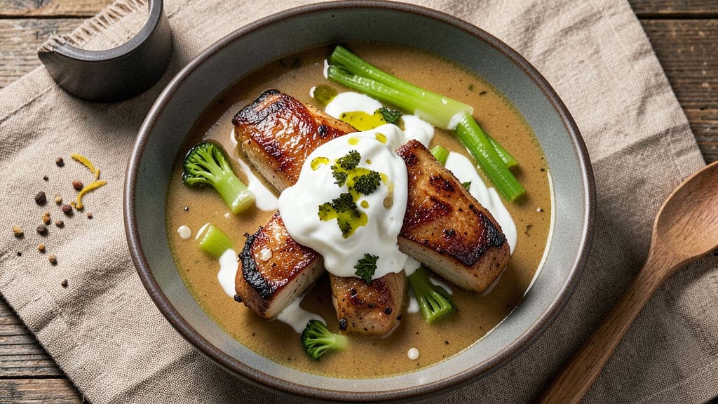 Atkins Turbo Soup Recipe: Low-Carb Creaminess With Celery Crown Crunch