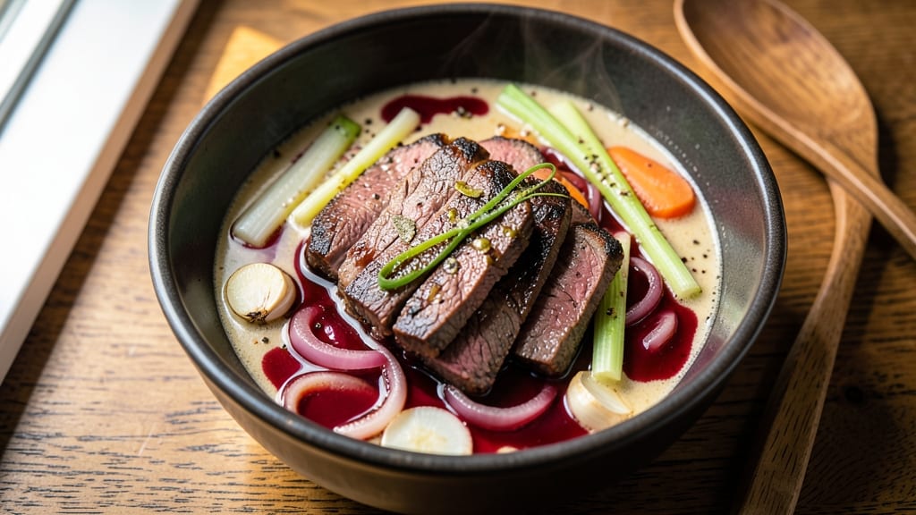 Black Angus Restaurant Steak Soup Recipe: Deep-Rich Broth With Tender Meat Chunks