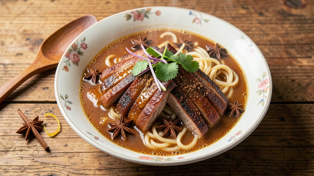 Beef Brisket Noodle Soup Hong Kong Recipe: Slow-Braised Brisket and Slippery Noodles