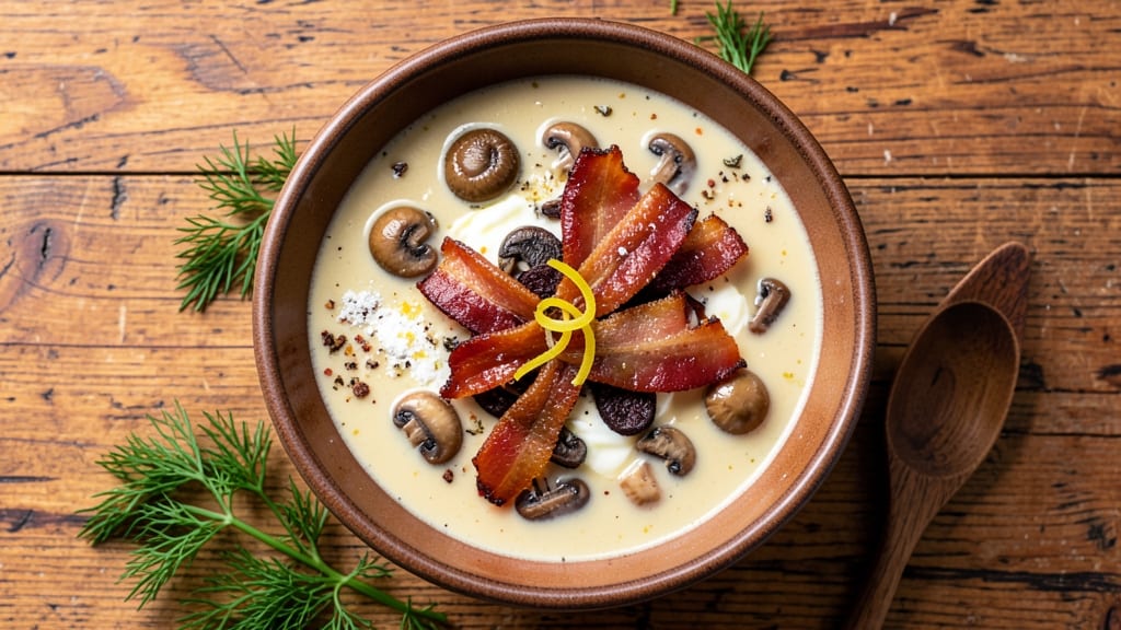 Authentic Polish Mushroom Soup Recipe: Earthy Dill and Sour Cream Harmony