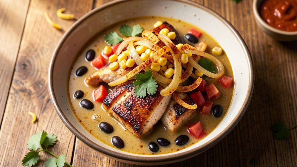 5 Star Tortilla Soup Recipe: Creamy Avocado Swirl and Black Bean Heartiness