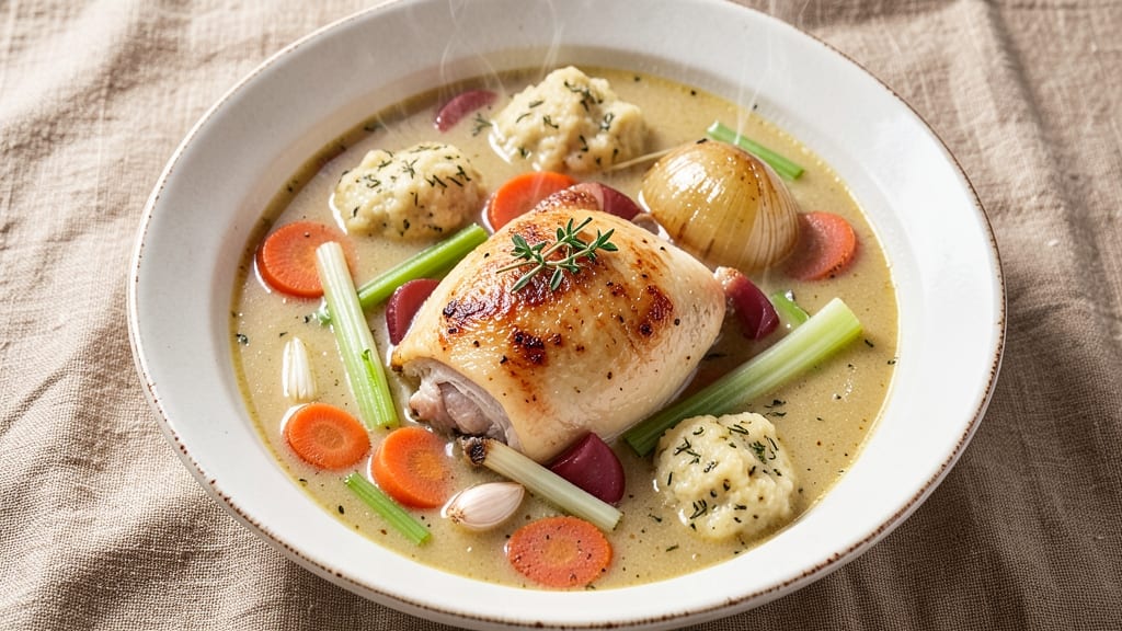 Best Chicken and Dumplings Soup Recipe Ever: Homestyle Creaminess With Fluffy Dumplings