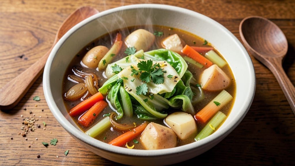 Betty Crocker's Cabbage Soup Recipe: Hearty One-Pot Meal with Crunchy Celery Crown
