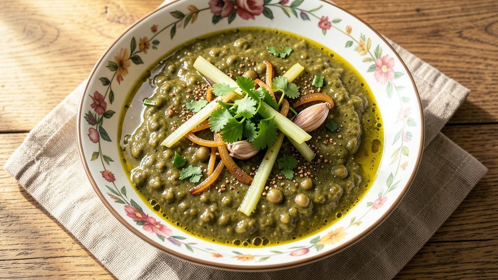Adas Soup Arabic Recipe: Spiced Lentils and Celery Crown Crunch