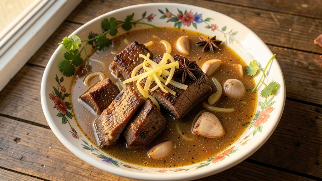 Filipino-Style Beef Soup Recipe: Savory Ginseng and Star Anise Broth Magic
