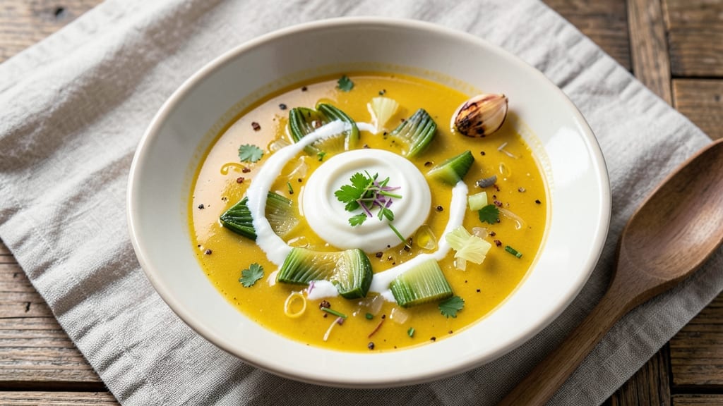 Artichoke Soup Pescadero Recipe: Creamy Celery Crown Crunch in 30 Minutes