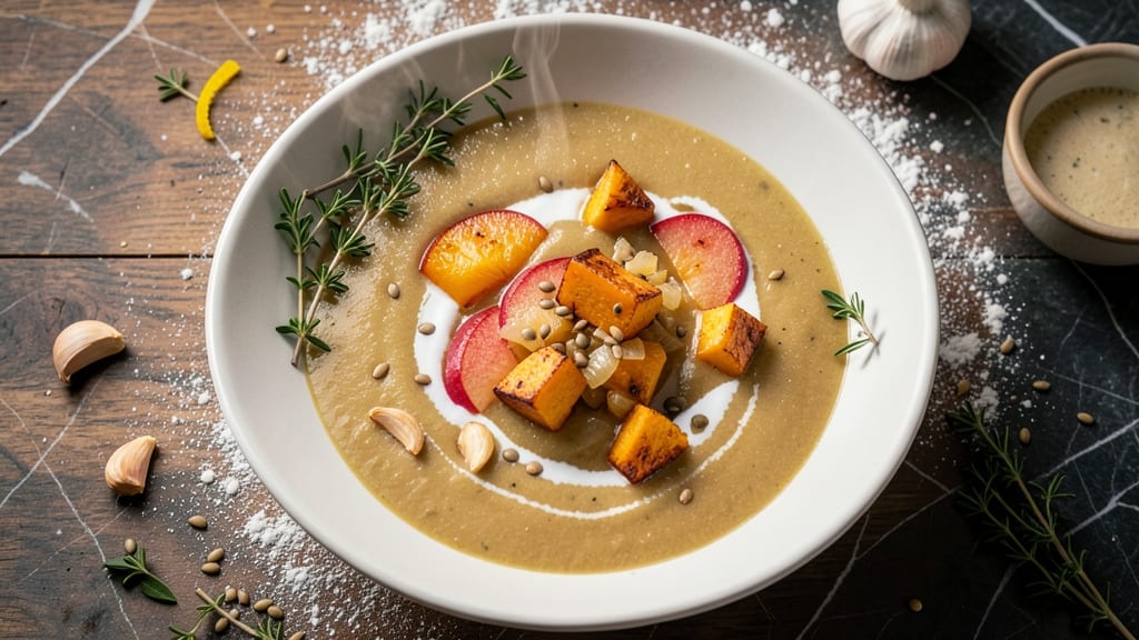 Acorn Squash and Apple Soup Recipe: Spiced Sweetness With Nutty Depth