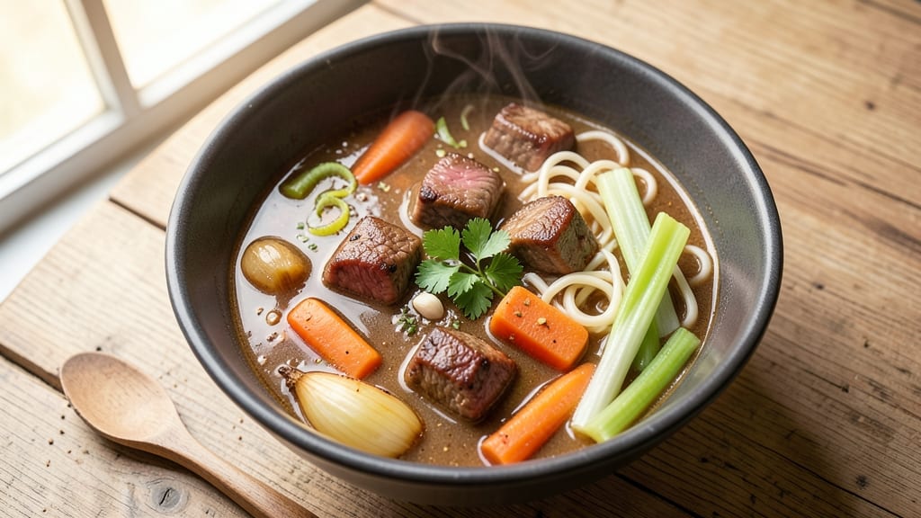 Beef and Noodle Soup Crock Pot Recipe: Hands-Off Heartiness in One Pot