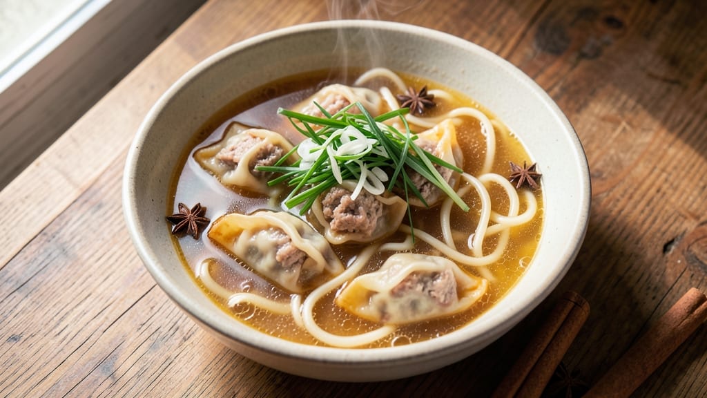 Authentic Wonton Noodle Soup Recipe: Slurpy Broth and Silky Noodles in 30 Minutes