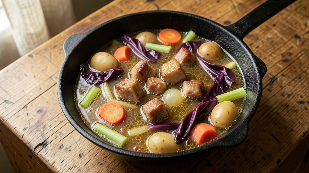 Amish Gma's Soup Recipe: Hearty Homestyle Chunky Vegetable Delight