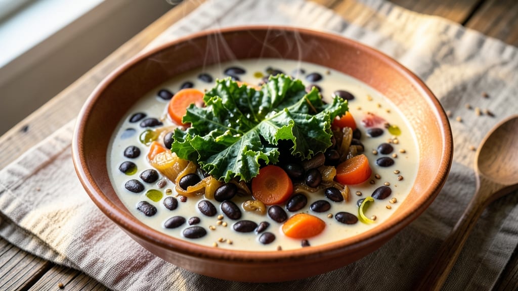 Black Bean and Kale Soup Recipe: Hearty Greens and Protein-Packed Warmth