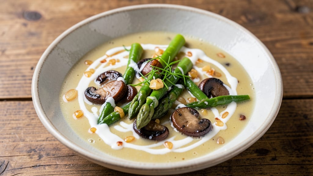 Asparagus and Mushroom Soup Recipe: Earthy Umami Depth in 25 Minutes