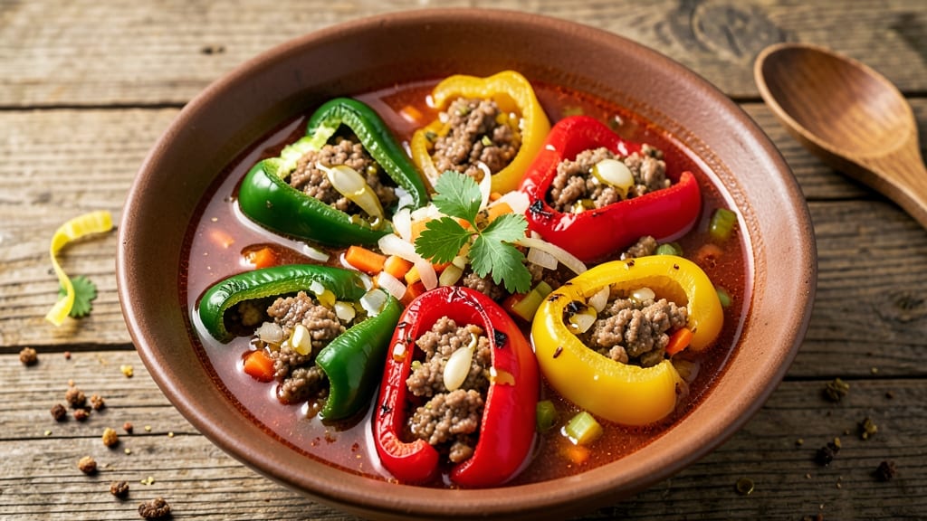Award-Winning Stuffed Pepper Soup Recipe: Velouté Richness With Hidden Horseradish Zing