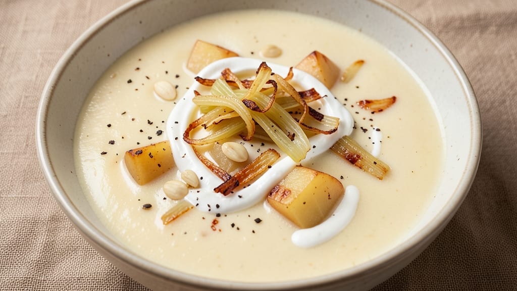 Baked Potato Soup Recipe With Cream Cheese: Celery Crown Crunch Meets Velvety Heat