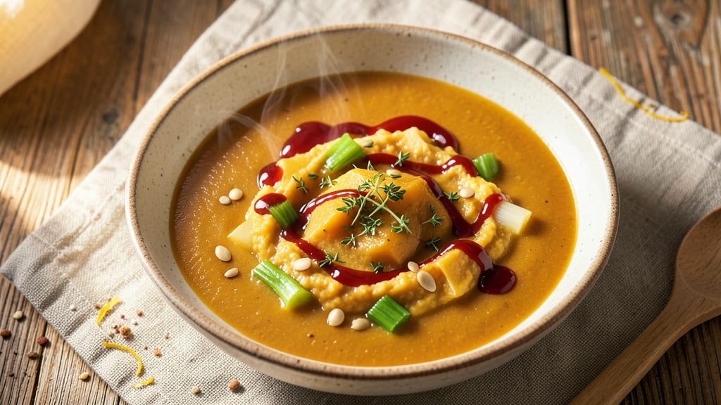 Betty Crocker's Butternut Squash Soup Recipe: Velvety Spice and Celery Crown Crunch