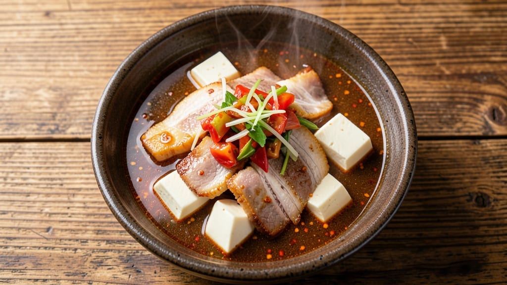 Authentic Kimchi Soup Recipe: Spicy-Fermented Comfort with Celery Crown Topping