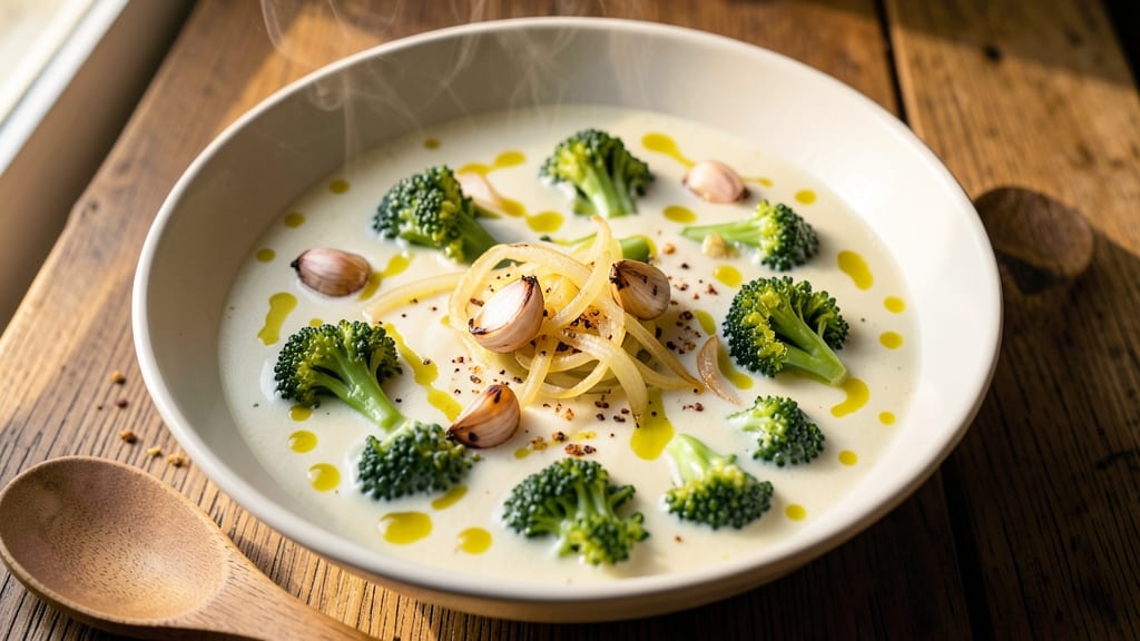 Barefoot Contessa Broccoli Soup Recipe: Velvety Garlic-Infused Comfort in 25 Minutes
