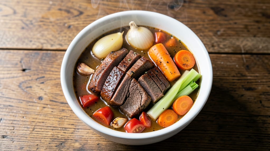 Best Beef Soup Recipe Ever: Deep Umami Broth with Tender Meat Bites