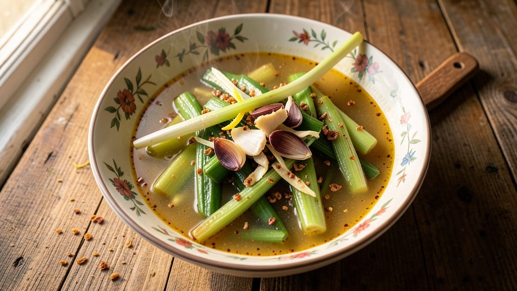 Banana Stem Soup Recipe: Earthy Green Elixir With Tropical Twist