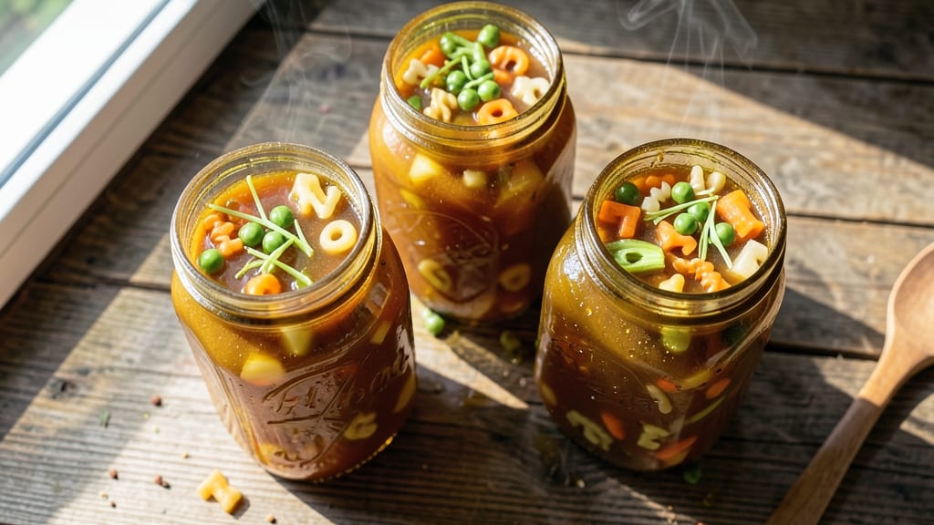 Alphabet Soup in a Jar Recipe: No-Mess Pantry Meal for Busy Nights