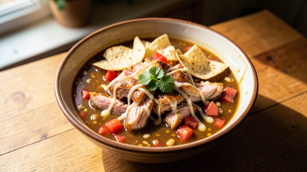 Best Chicken Enchilada Soup Recipe Ever: Layered Tortilla Crunch and Smoky Tomato Depth