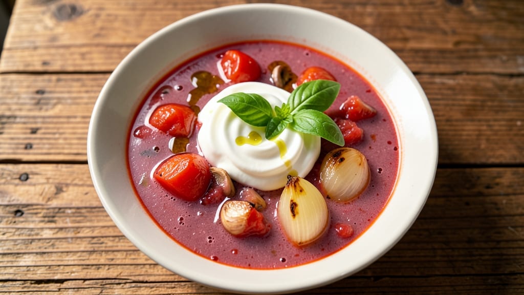 Basic Tomato Soup Recipe With Fresh Tomatoes: Bright Acidic Zing From Garden-Picked Fruit