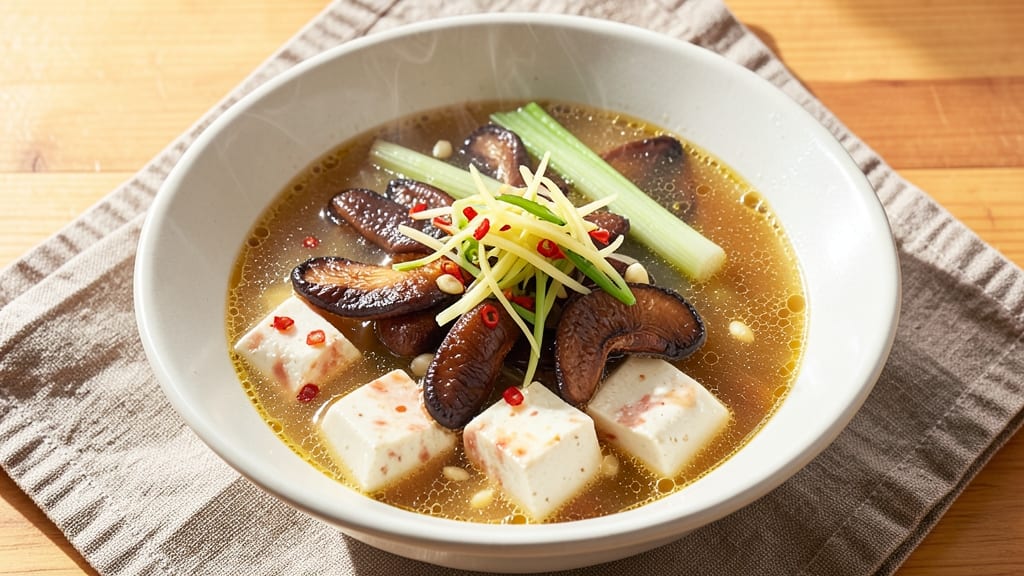 Basic Hot and Sour Soup Recipe: Bold Spice and Celery Crown Crunch