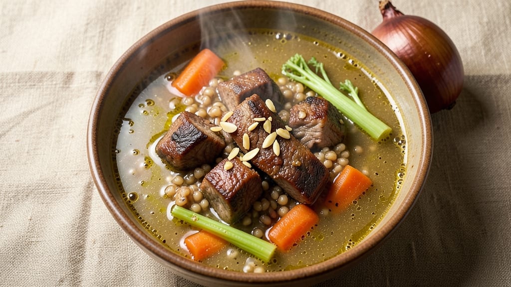 Beef Barley Soup Recipe No Tomatoes: Hearty Winter Warmth With Chewy Grains