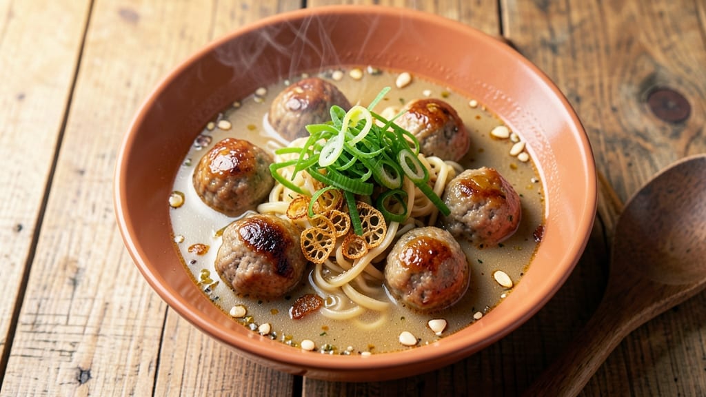 Bakso Soup Recipe: Meaty Meatballs in Rich, Spiced Broth