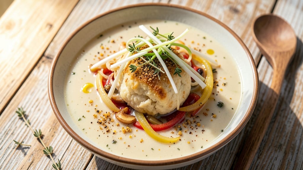 Bahamian Dumplings Soup Recipe: Spiced Cornmeal Dumplings in Savory Broth