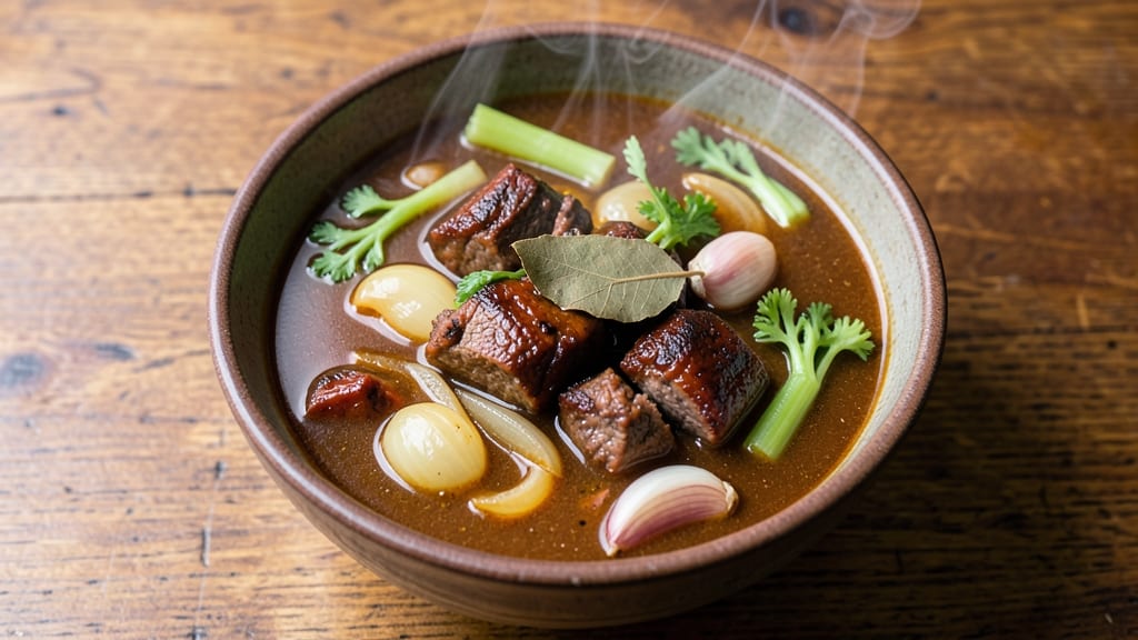 Authentic Pepper Pot Soup Recipe: Slow-Simmered Beef and Celery Crown Tradition