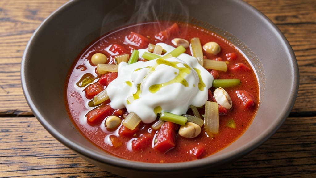 Alix Earle's Creamy Tomato Soup Recipe: Celery Crown Crunch Magic