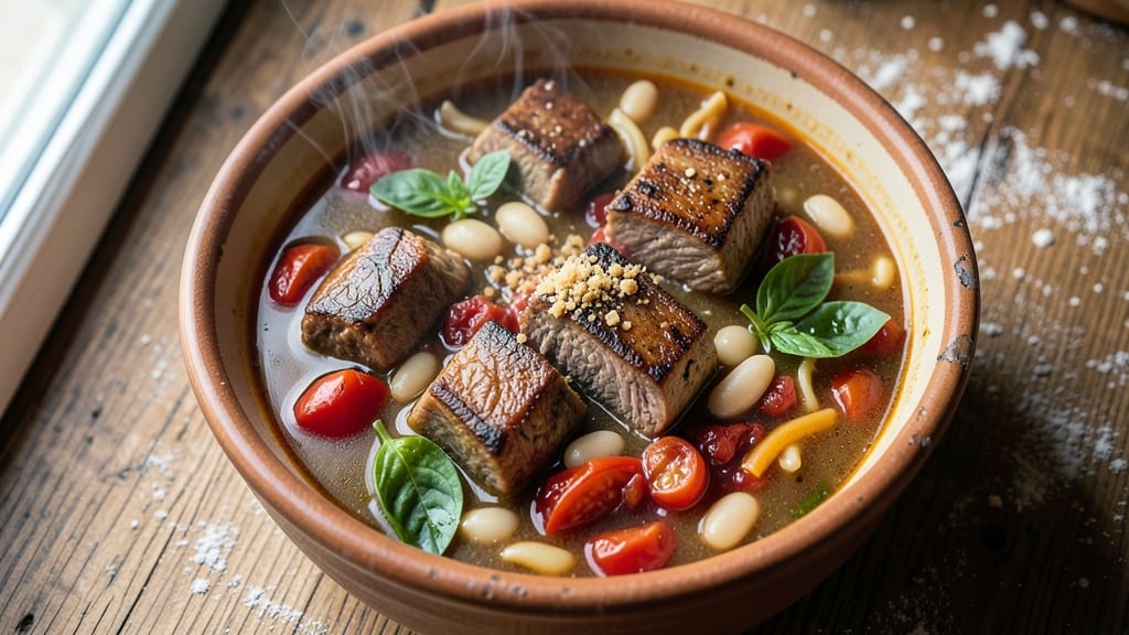 Beef Minestrone Soup Recipe Crock Pot: Hearty Vegetable-Packed Warmth in One Pot